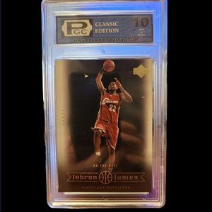 Lebron James Upper Deck On The Rise Card